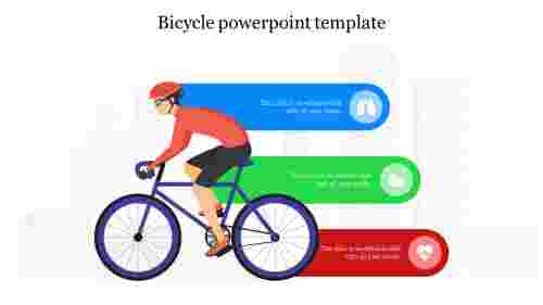 Bicycle powerpoint template 